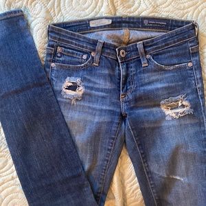 AG the Stilt cigarette leg jean Size 24